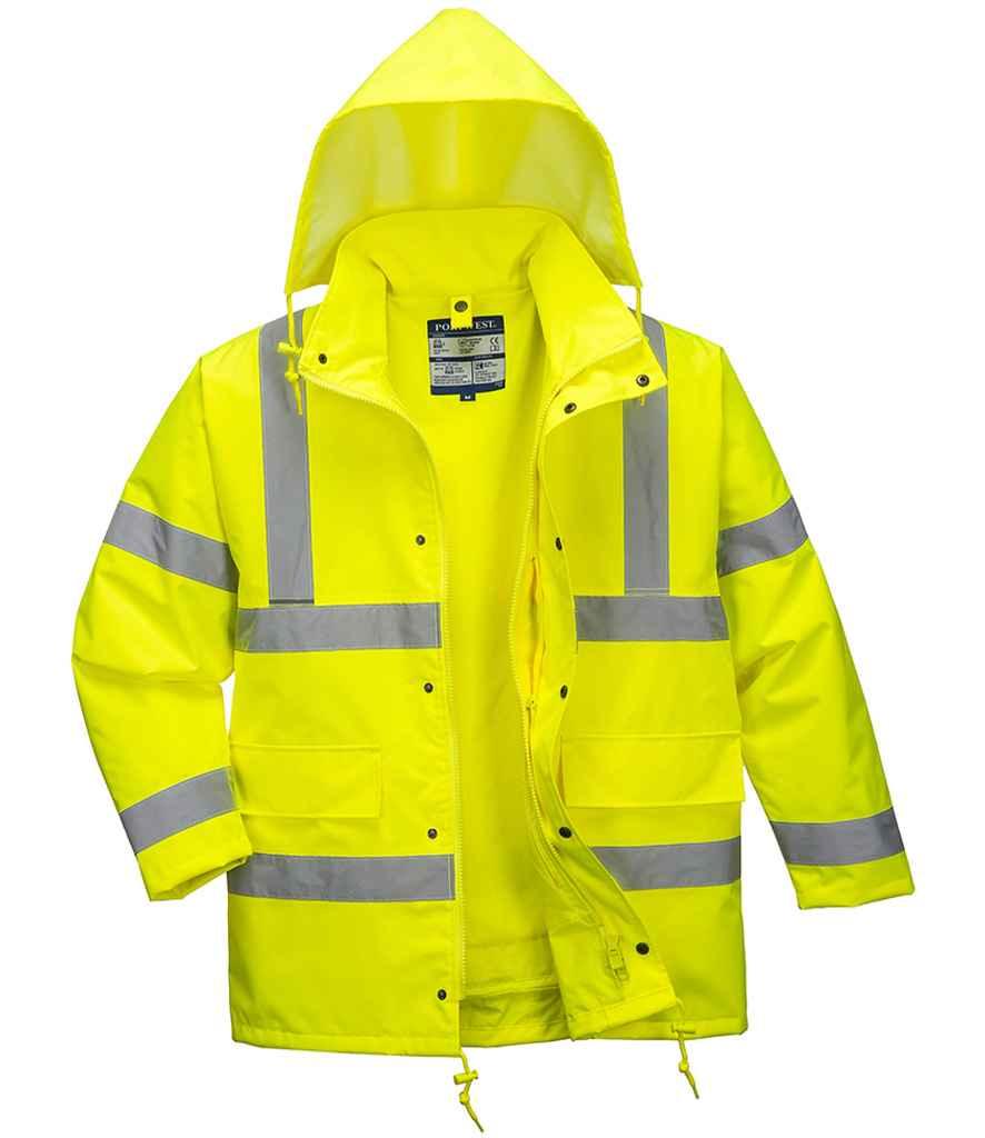 Portwest Hi-Vis 4-in-1 Traffic Jacket - PW014 - Brand It Essex Ltd