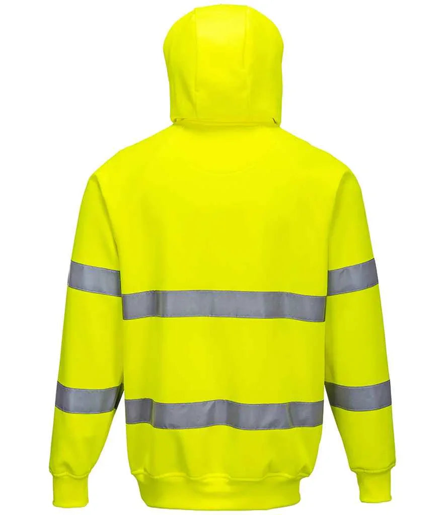 Personalised Custom Branded Portwest Hi-Vis Hoodie - PW055 - Brand It Essex Ltd