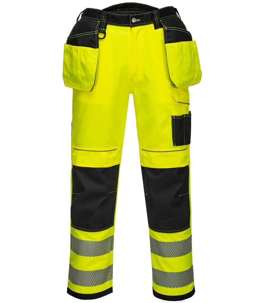 Portwest PW3 Hi-Vis Trousers - PW1001 - Brand It Essex Ltd