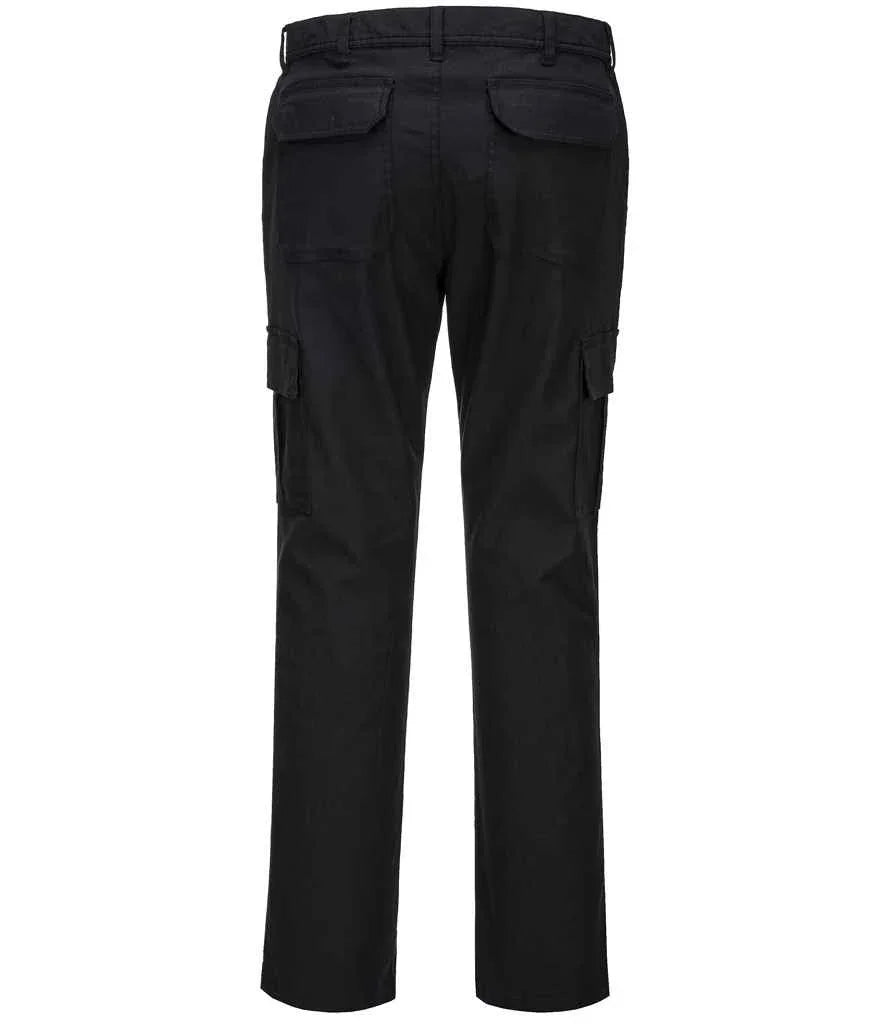 Personalised Custom Branded Portwest Stretch Slim Combat Trousers - PW1201 - Brand It Essex Ltd