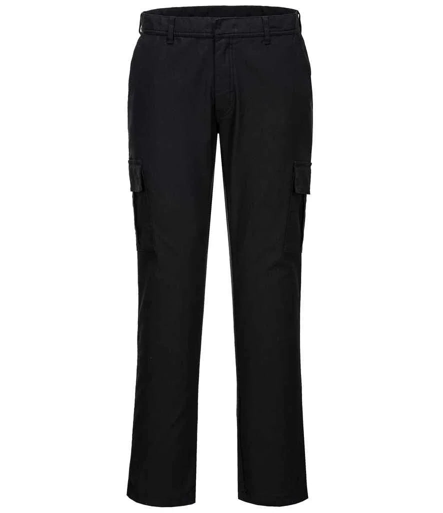 Personalised Custom Branded Portwest Stretch Slim Combat Trousers - PW1201 - Brand It Essex Ltd
