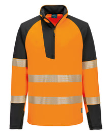 Portwest PW3 Hi-vis ¼-zip Sweatshirt (T172)