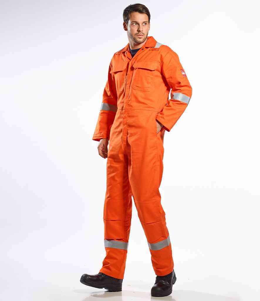 Portwest Bizweld Flame Resistant Iona Coverall - PW450 - Brand It Essex Ltd