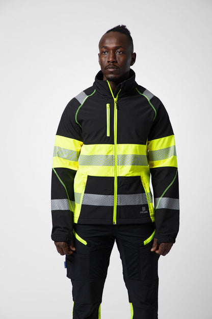 ProJob 6443 Hi Vis Softshell Jacket