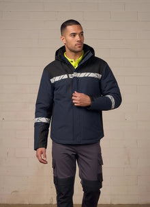 ProJob 7415 Padded Functional Reflective Jacket