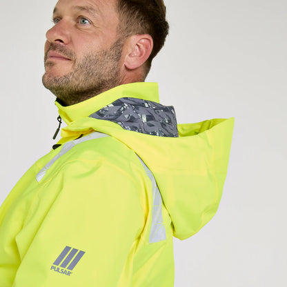 PULSAR React Hi-Vis Waterproof Shell Jacket (RCT800)