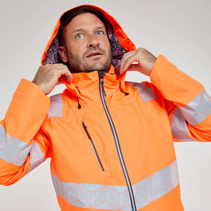 PULSAR React Hi-Vis Waterproof Shell Jacket (RCT801)