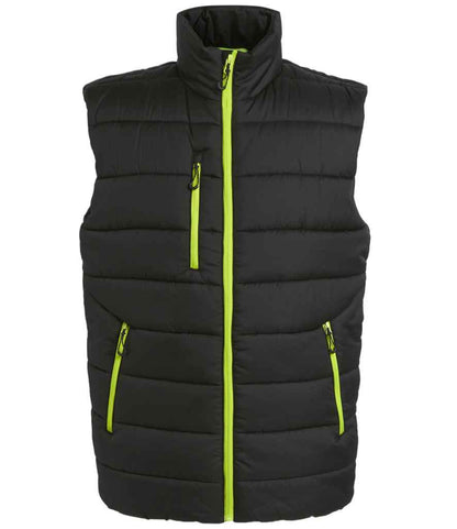 RG445 Black/Lime Green Front