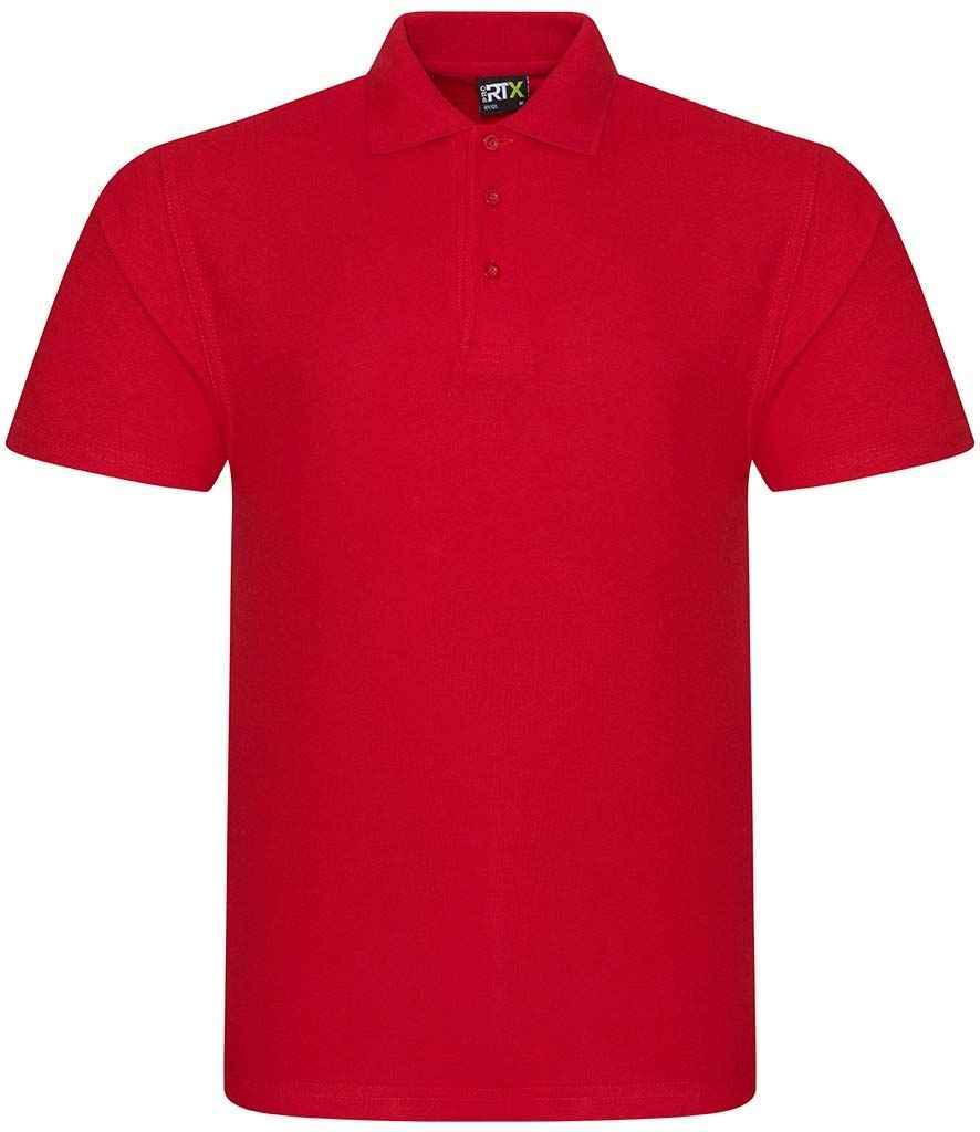 Pro Pique Polo Shirt - RX101 Red - Brand It Essex Ltd