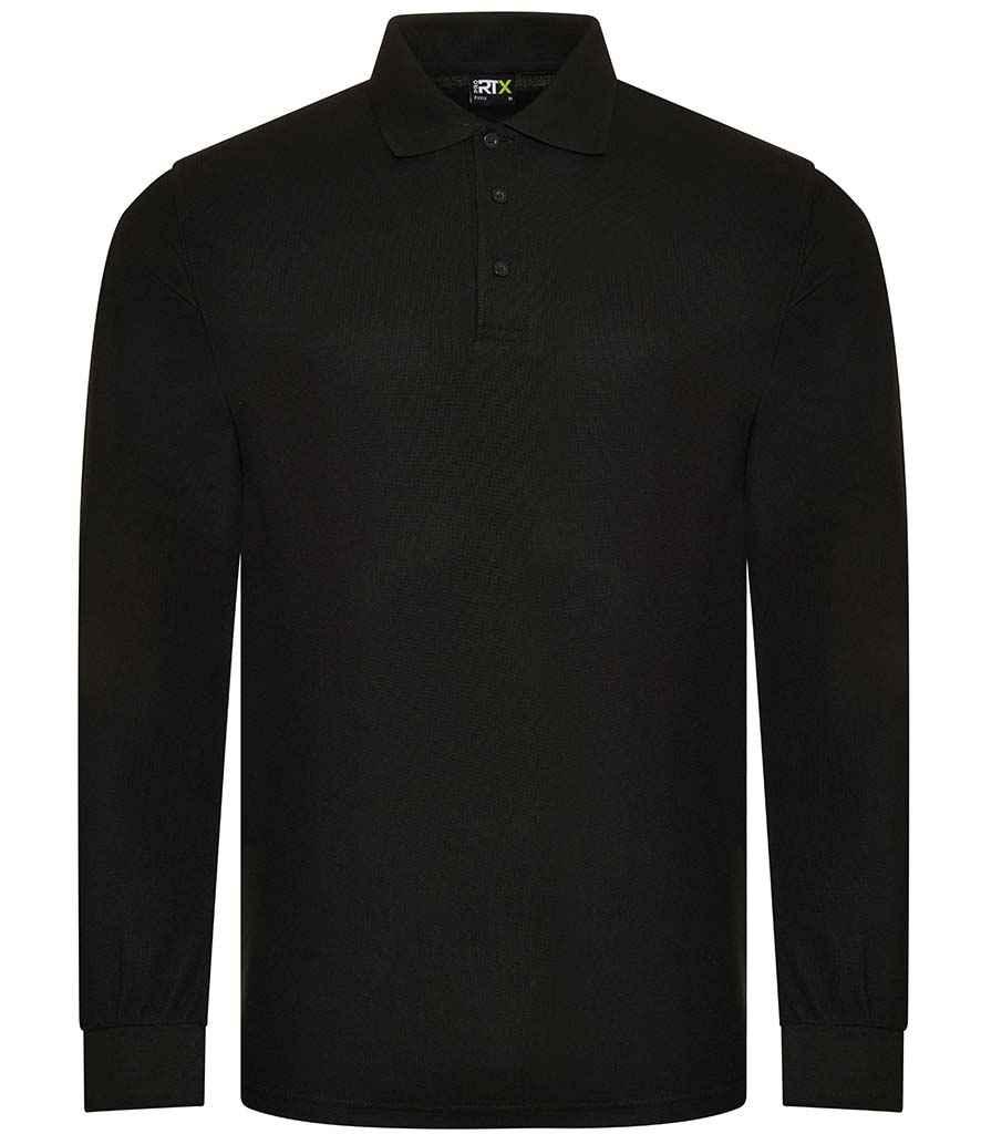 Pro Long Sleeve Piqué Polo Shirt - RX102 - Brand It Essex Ltd