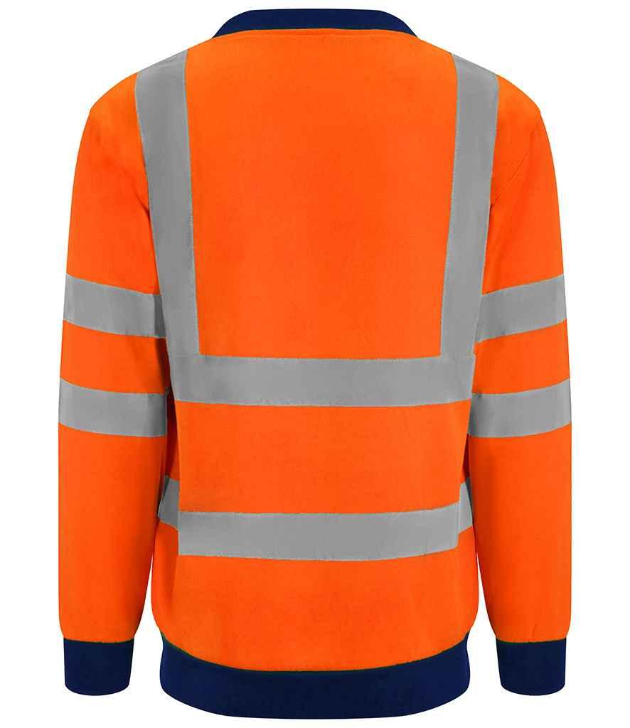 Personalised Custom Branded Pro High Visibility Two Tone Sweatshirt - RX730 - Brand It Essex Ltd