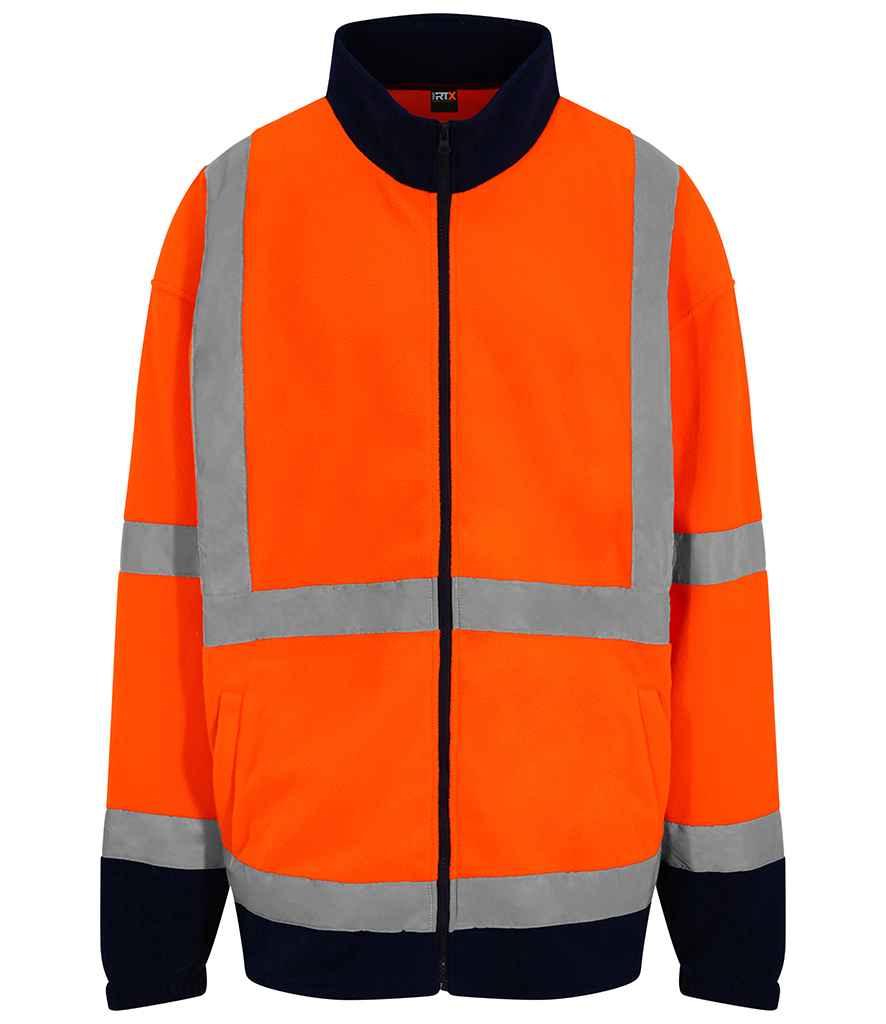 Personalised Custom Branded Pro High Visibility Fleece Jacket - RX750 - Brand It Essex Ltd