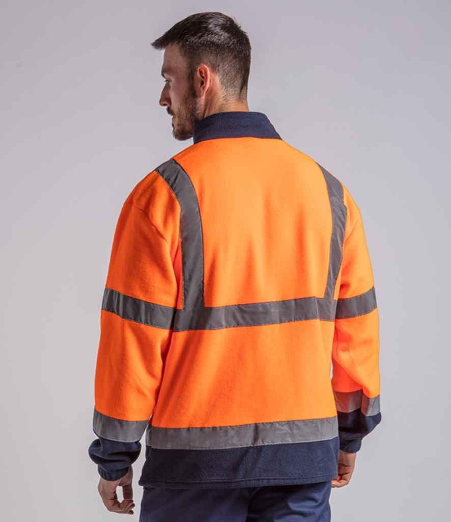 Personalised Custom Branded Pro High Visibility Fleece Jacket - RX750 - Brand It Essex Ltd