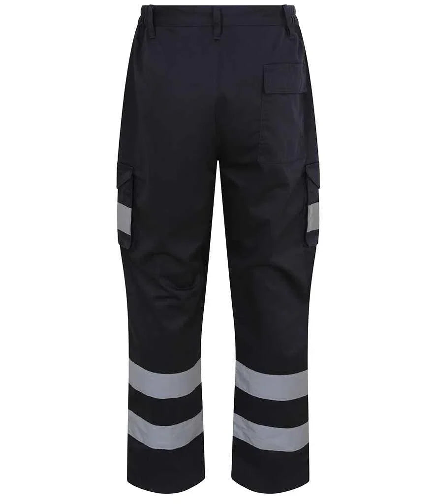 Pro High Visibility Cargo Trousers - RX760 - Brand It Essex Ltd