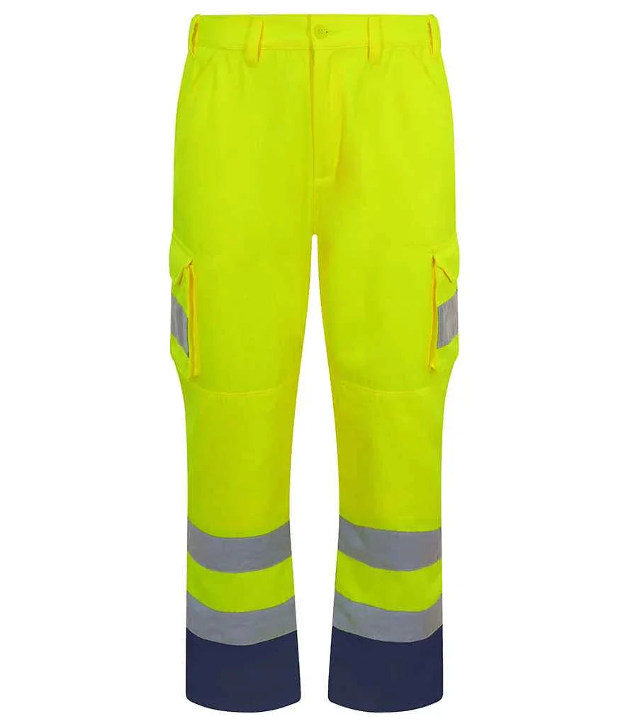 Pro High Visibility Cargo Trousers - RX760 - Brand It Essex Ltd
