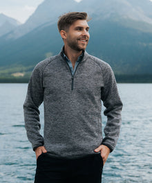 Yosemite Â½-zip pullover