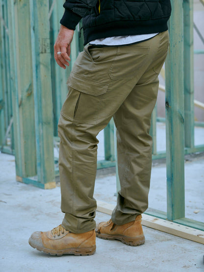 Bisley Stretch Cotton Drill Cargo Trousers