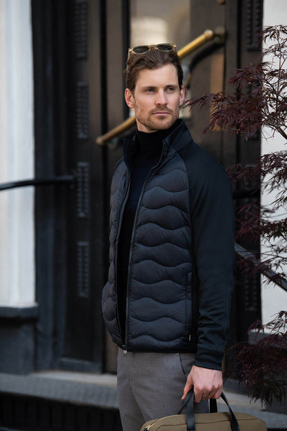 Stillwater hybrid down jacket