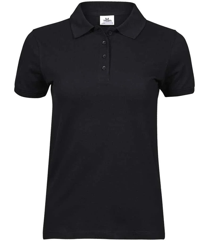 Tee Jays Ladies Heavy Cotton Pique Polo Shirt - TJ1401 - Brand It Essex Ltd