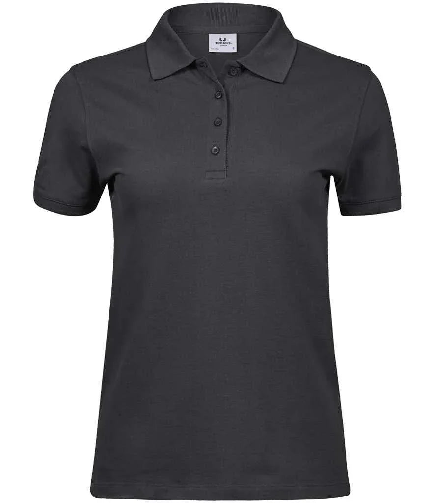 Tee Jays Ladies Heavy Cotton Pique Polo Shirt - TJ1401 - Brand It Essex Ltd