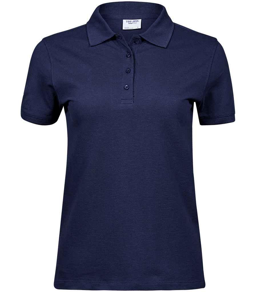 Tee Jays Ladies Heavy Cotton Pique Polo Shirt - TJ1401 - Brand It Essex Ltd