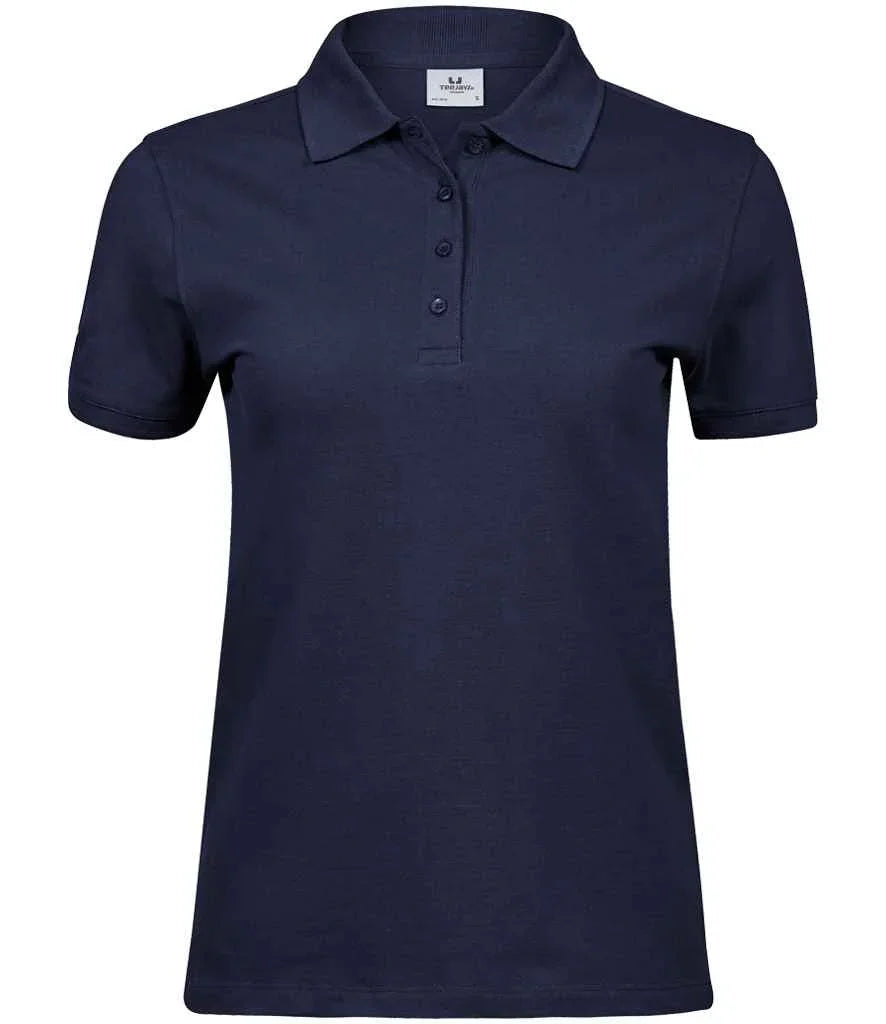 Tee Jays Ladies Heavy Cotton Pique Polo Shirt - TJ1401 - Brand It Essex Ltd