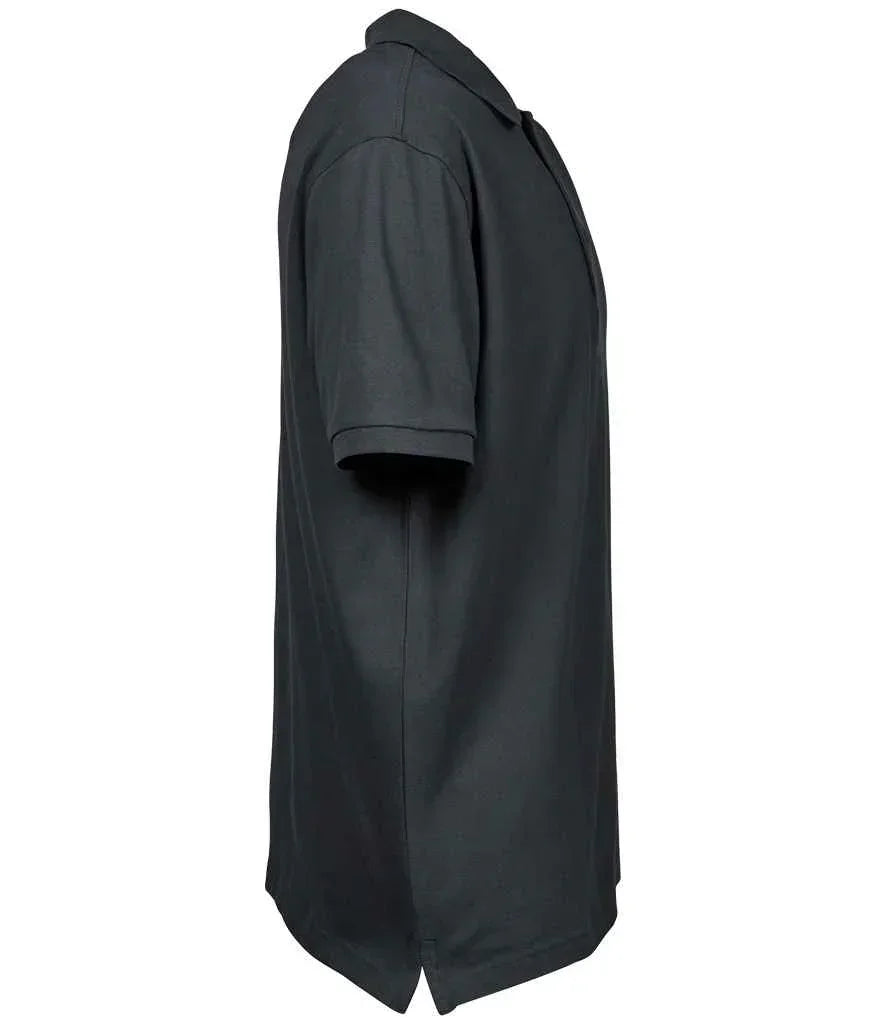 Tee Jays Luxury Stretch Pique Polo Shirt - Dark Grey - Brand It Essex Ltd