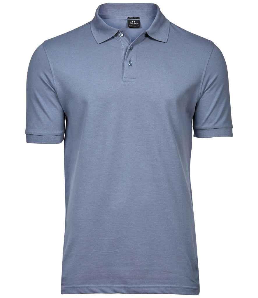 Tee Jays Luxury Stretch Pique Polo Shirt - Flintstone - Brand It Essex Ltd