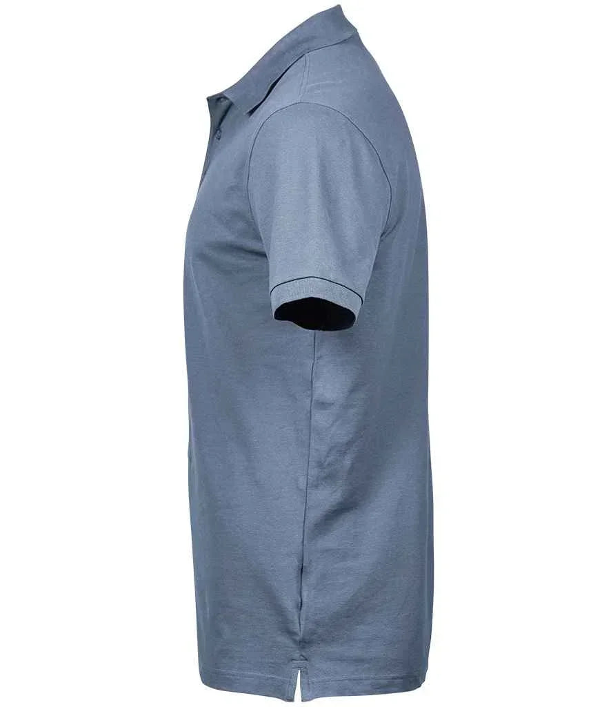 Tee Jays Luxury Stretch Pique Polo Shirt - Flintstone - Brand It Essex Ltd