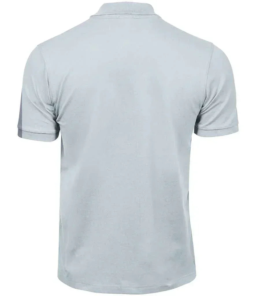 Tee Jays Luxury Stretch Pique Polo Shirt - Ice Blue - Brand It Essex Ltd