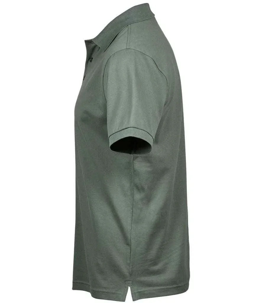 Tee Jays Luxury Stretch Pique Polo Shirt - Leaf Green - Brand It Essex Ltd