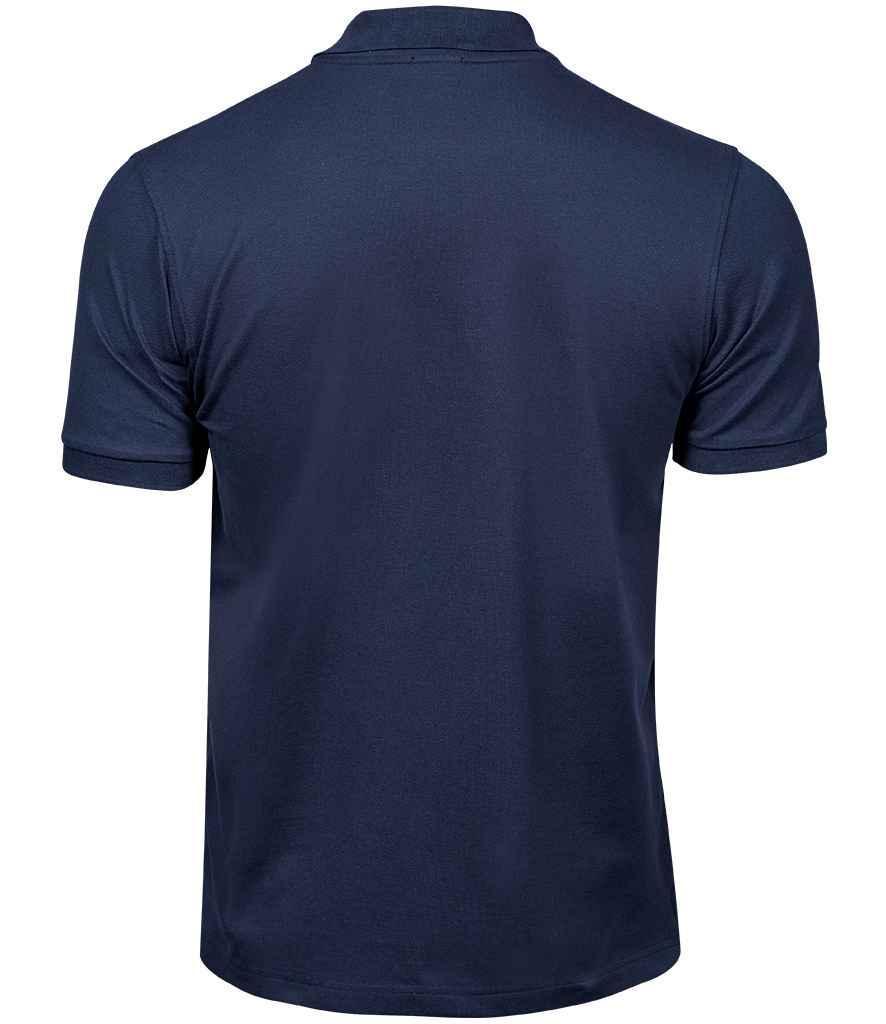 Tee Jays Luxury Stretch Pique Polo Shirt - Navy - Brand It Essex Ltd