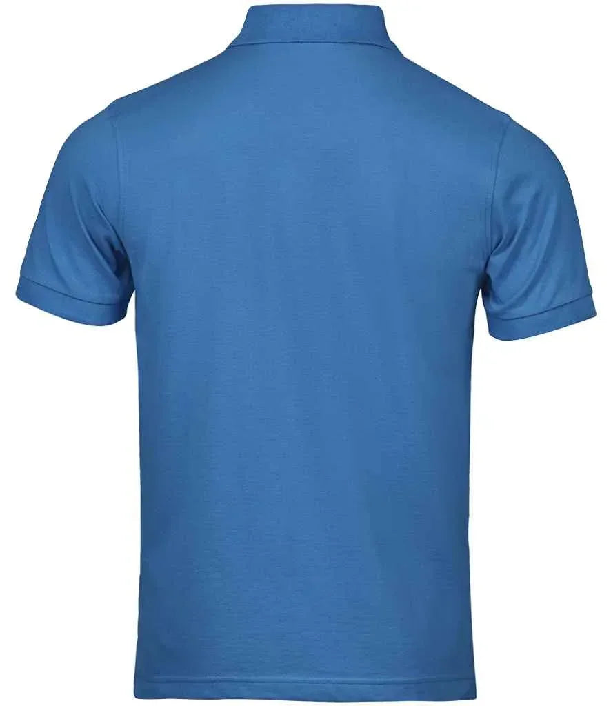 Tee Jays Luxury Stretch Pique Polo Shirt - Ocean Blue - Brand It Essex Ltd