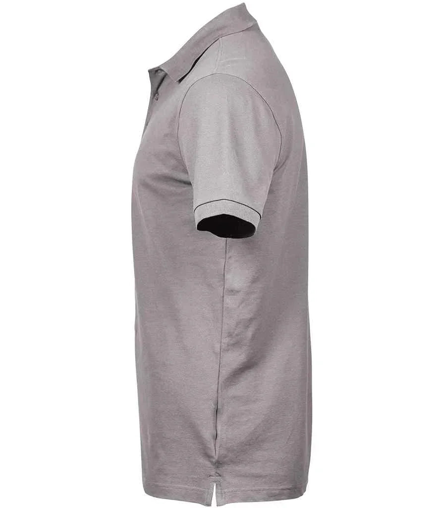 Tee Jays Luxury Stretch Pique Polo Shirt - Stone - Brand It Essex Ltd