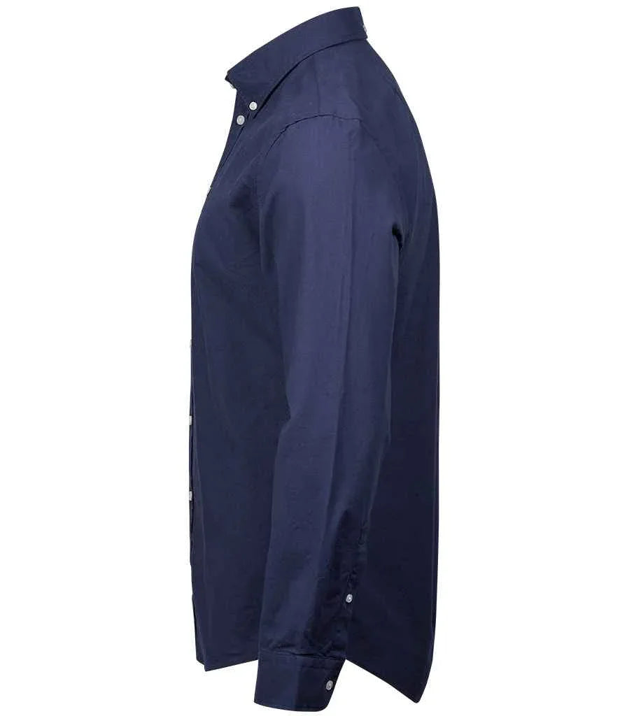 Tee Jays Perfect Long Sleeve Oxford Shirt - TJ4000 - Brand It Essex Ltd