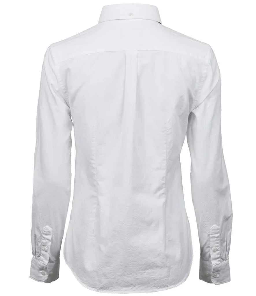 Tee Jays Ladies Perfect Long Sleeve Oxford Shirt - TJ4001 - Brand It Essex Ltd