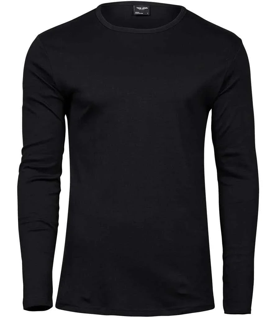 Personalised Custom Branded Tee Jays Long Sleeve Interlock T-Shirt - TJ530 - Brand It Essex Ltd