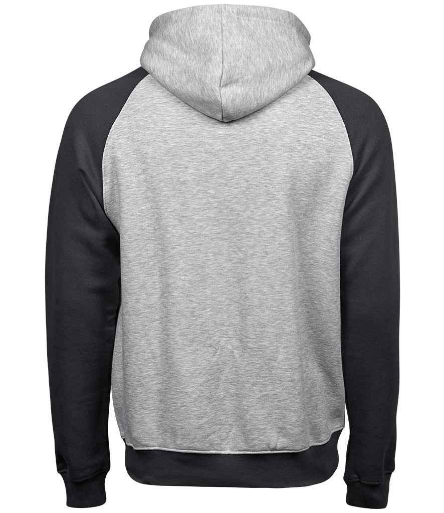 Tee Jays Two Tone Raglan Hooded Sweatshirt - CLEARANCE - Brand It Essex Ltd