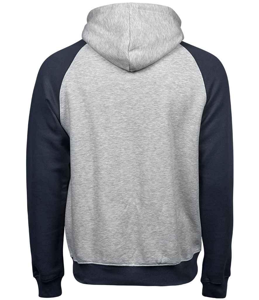 Tee Jays Two Tone Raglan Hooded Sweatshirt - CLEARANCE - Brand It Essex Ltd