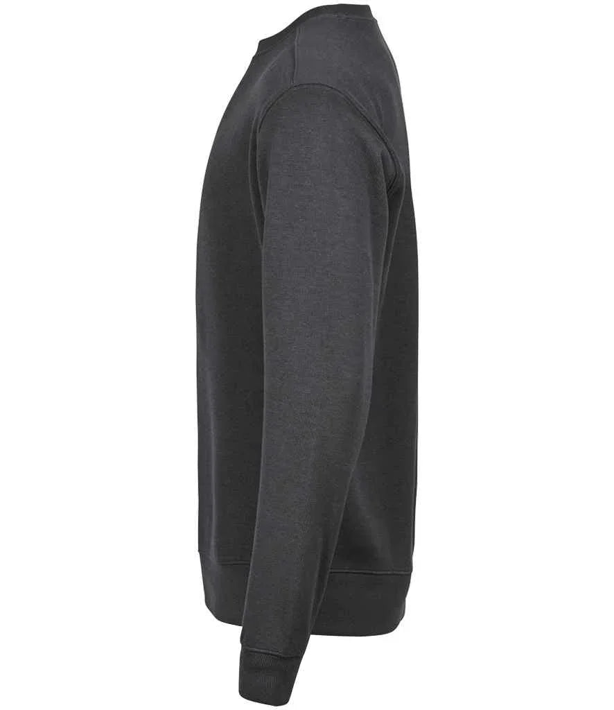 Tee Jays Ribbed Interlock Crew Neck Sweatshirt - TJ5504 - Brand It Essex Ltd