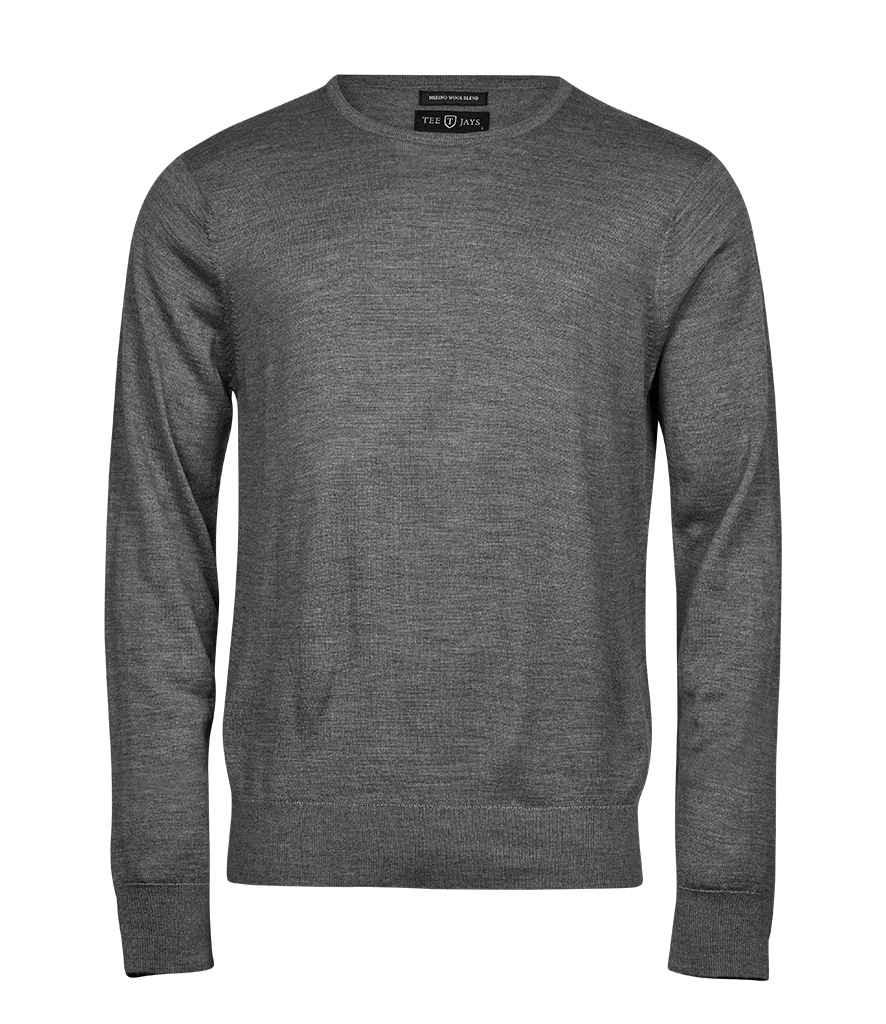 Tee Jays Merino Blend Crew Neck Sweater - TJ6000 - Brand It Essex Ltd