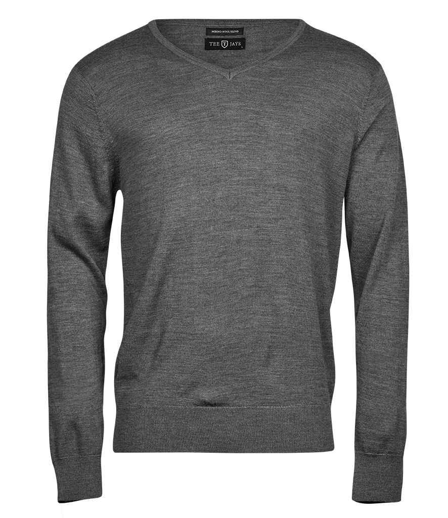 Tee Jays Merino Blend V Neck Sweater - TJ6001 - Brand It Essex Ltd