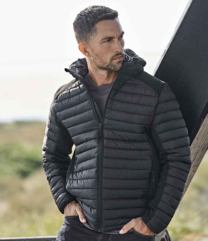 Personalised Custom Branded Tee Jays Crossover Hooded Padded Outdoor Jacket - TJ9610 - Brand It Essex Ltd