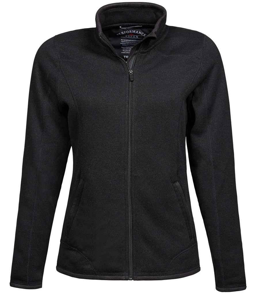 Tee Jays Ladies Knitted Outdoor Fleece Jacket - TJ9616 - Brand It Essex Ltd