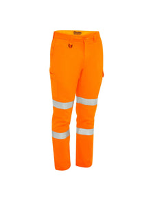 Bisley Taped Biomotion Hi Vis Cargo Trousers