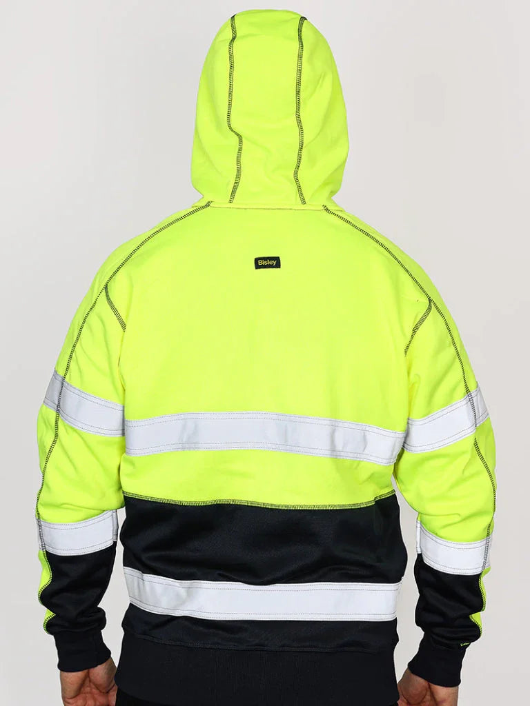 Personalised Custom Branded Bisley Taped Hi Vis Fleece Hoodie - Brand It Essex Ltd
