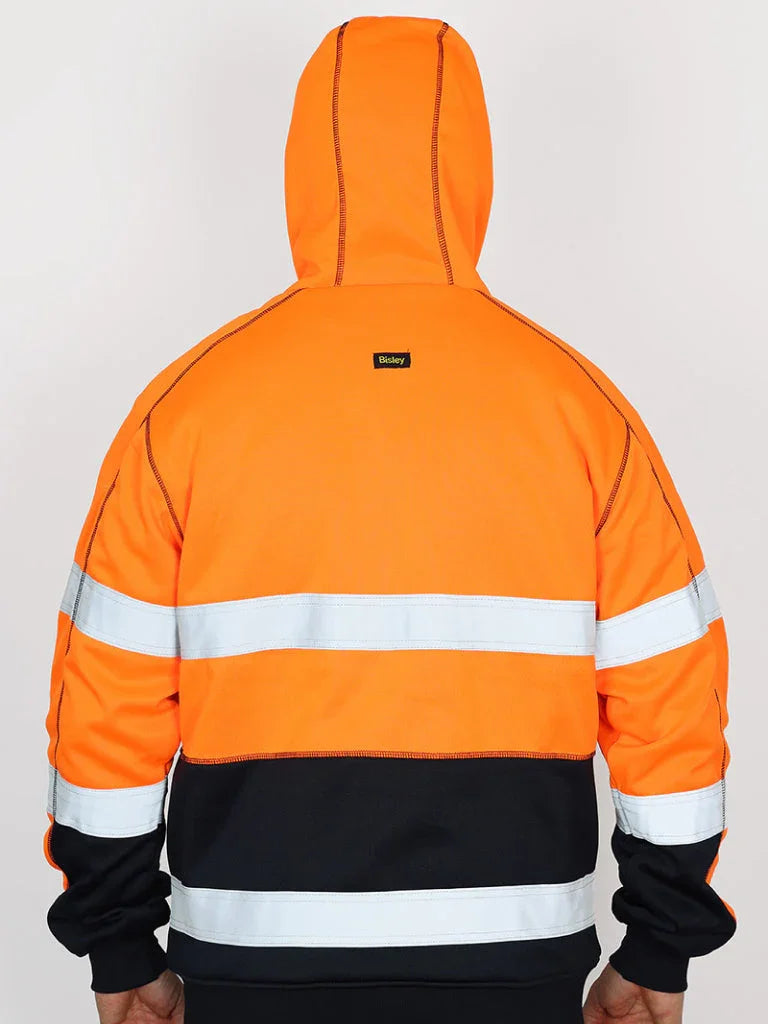 Personalised Custom Branded Bisley Taped Hi Vis Fleece Hoodie - Brand It Essex Ltd