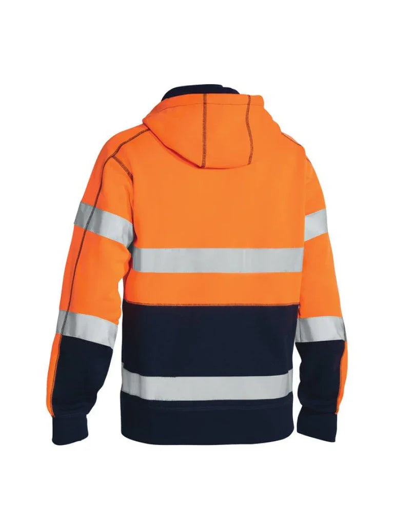 Personalised Custom Branded Bisley Taped Hi Vis Fleece Hoodie - Brand It Essex Ltd