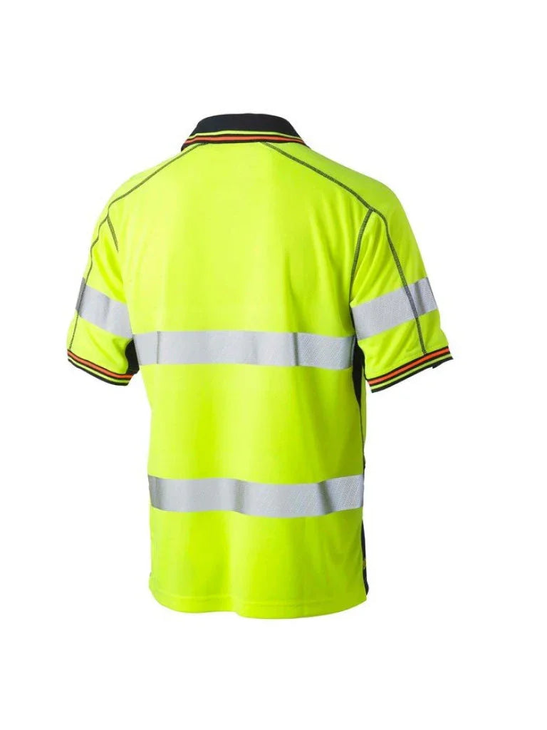 Personalised Custom Branded Bisley Taped Hi Vis Polyester Mesh Polo - Brand It Essex Ltd