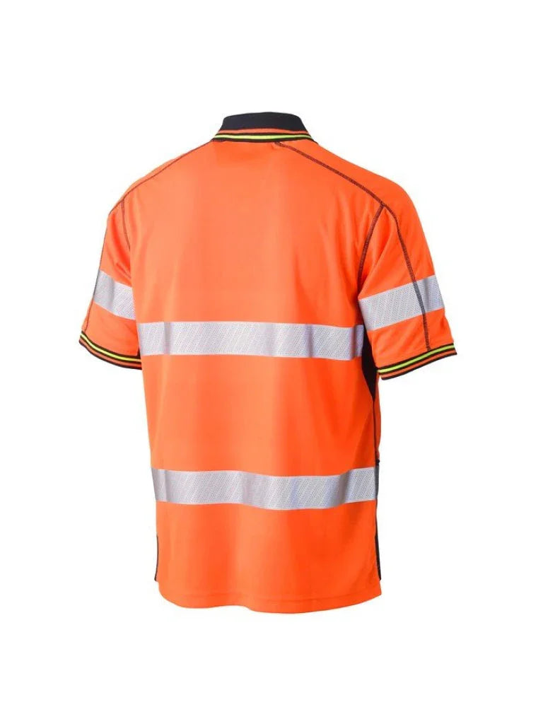 Personalised Custom Branded Bisley Taped Hi Vis Polyester Mesh Polo - Brand It Essex Ltd
